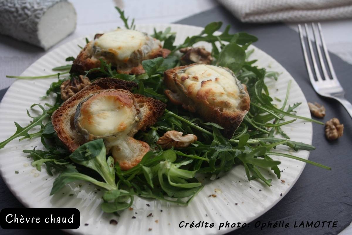 Salade Chèvre chaud