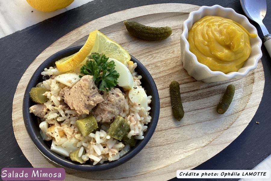 Salade mimosa