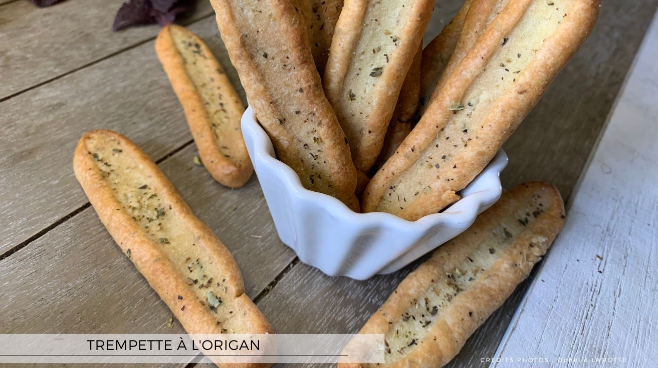 Trempette olive et origan