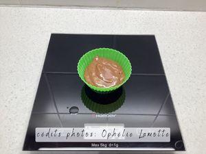Pesez les moelleux pour environ 35 gr par moule
