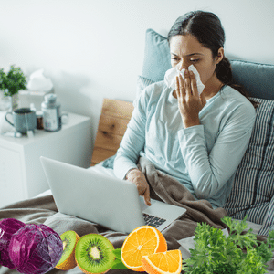 Manger sainement en hiver et lutter contre les rhumes