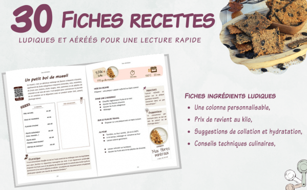 30 recettes de gouters et collations Biscuits et petits gâteaux - Ophélie Lamotte Diététicienne Nutritionniste