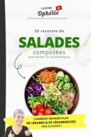30 recettes de salades composées: équilibrées et économiques Broché – 1 août 2023