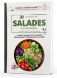 N°3 - 30 Recettes de Salades composées diététiques et équilibrées  - Ophélie Lamotte Diététicienne Nutritionniste