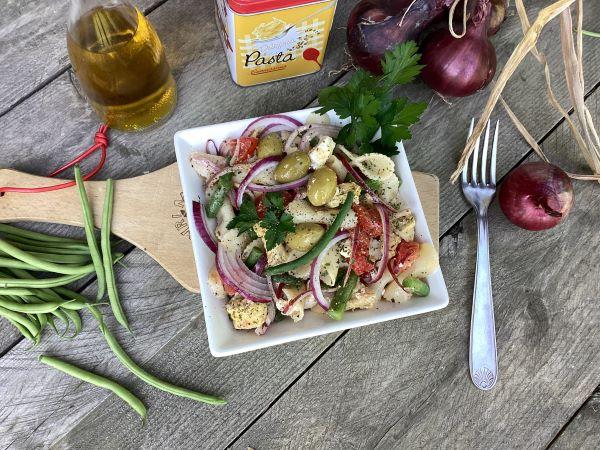 Salade de pâtes - Ophélie LAMOTTE Diététicienne Nutritionniste