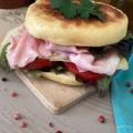 Sandwich à base de muffins Anglais - Ophélie LAMOTTE Diététicienne Nutritionniste Ancinnes (72)