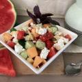 Pastèque, concombre, melon, feta - Ophélie Diététicienne Nutritionniste