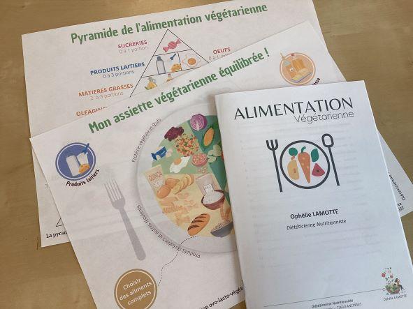 Alimentation végétarienne - Ophélie LAMOTTE