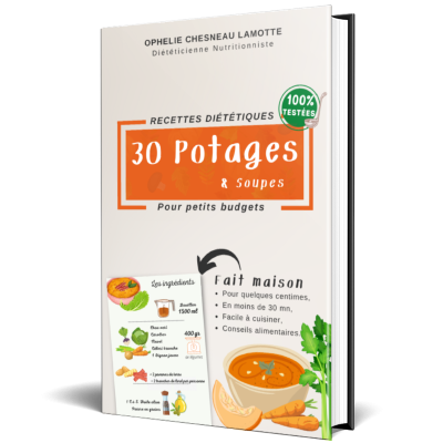 30 recettes de potages et soupes - Ophélie LAMOTTE